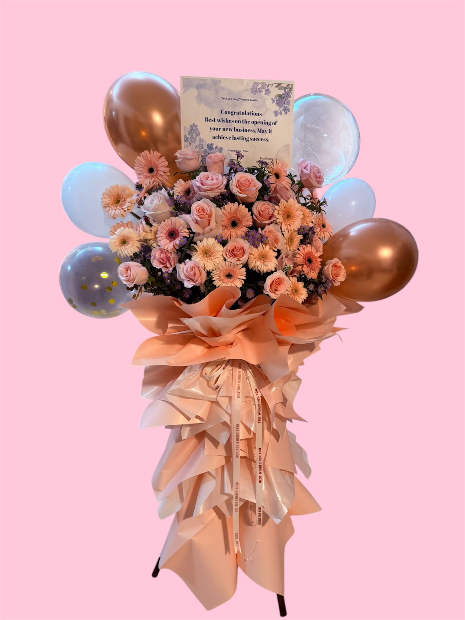 Opening fresh flowerss